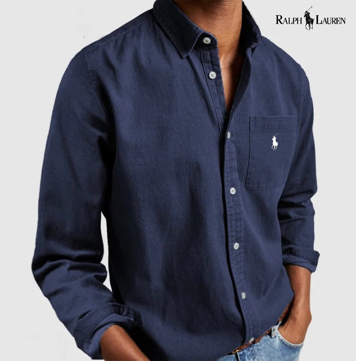 1+1 FREE Oxford shirt in linen