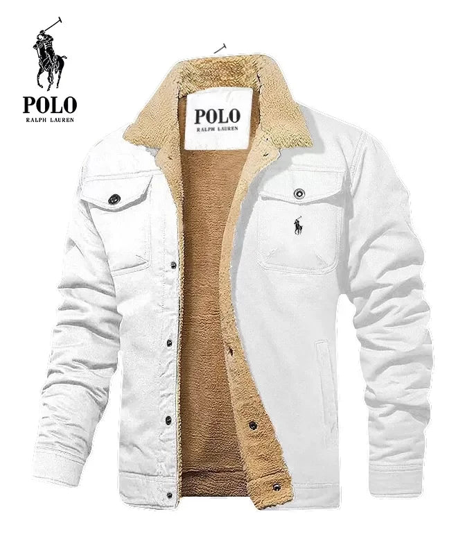 RL - Heritage jacket with sherpa lining